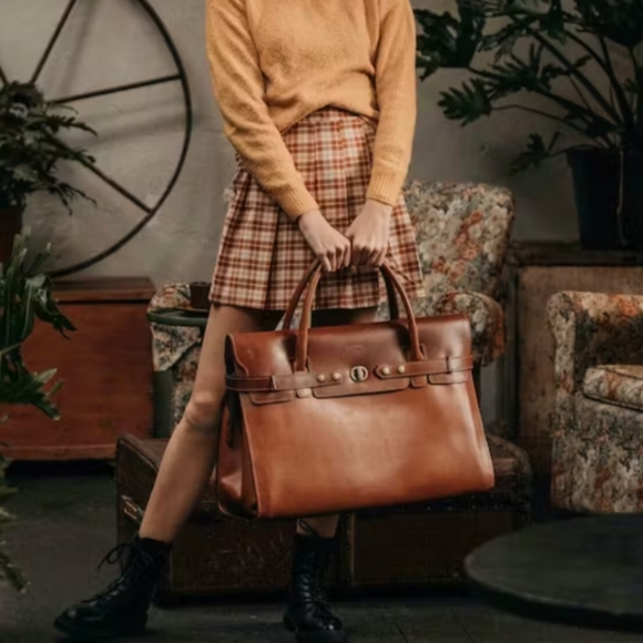 🆕 Free People Honey Plaid High Rise Heavy Fabric Skirt. NWT - Picture 3 of 9